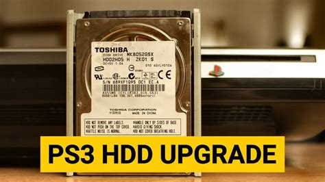 How to upgrade HDD in PS3 Slim .